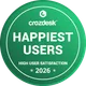 Crozdesk Happiest Users