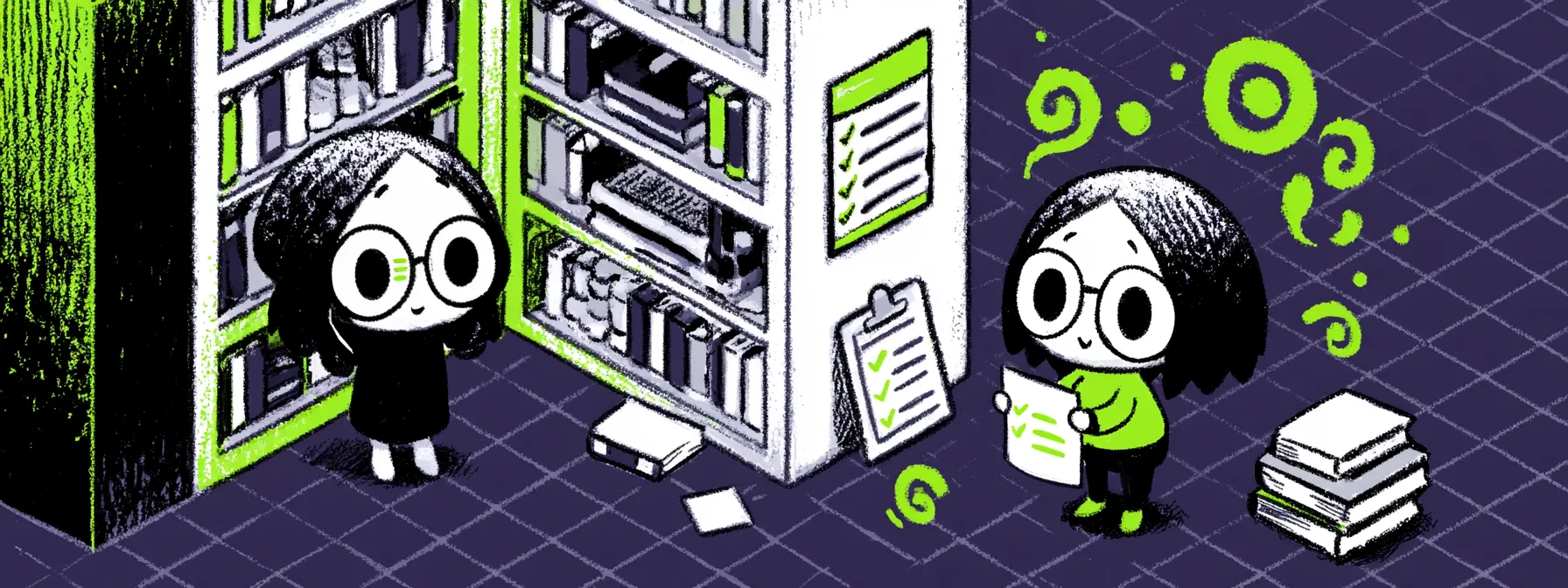 Library volunteer coordination is two programmes, not one